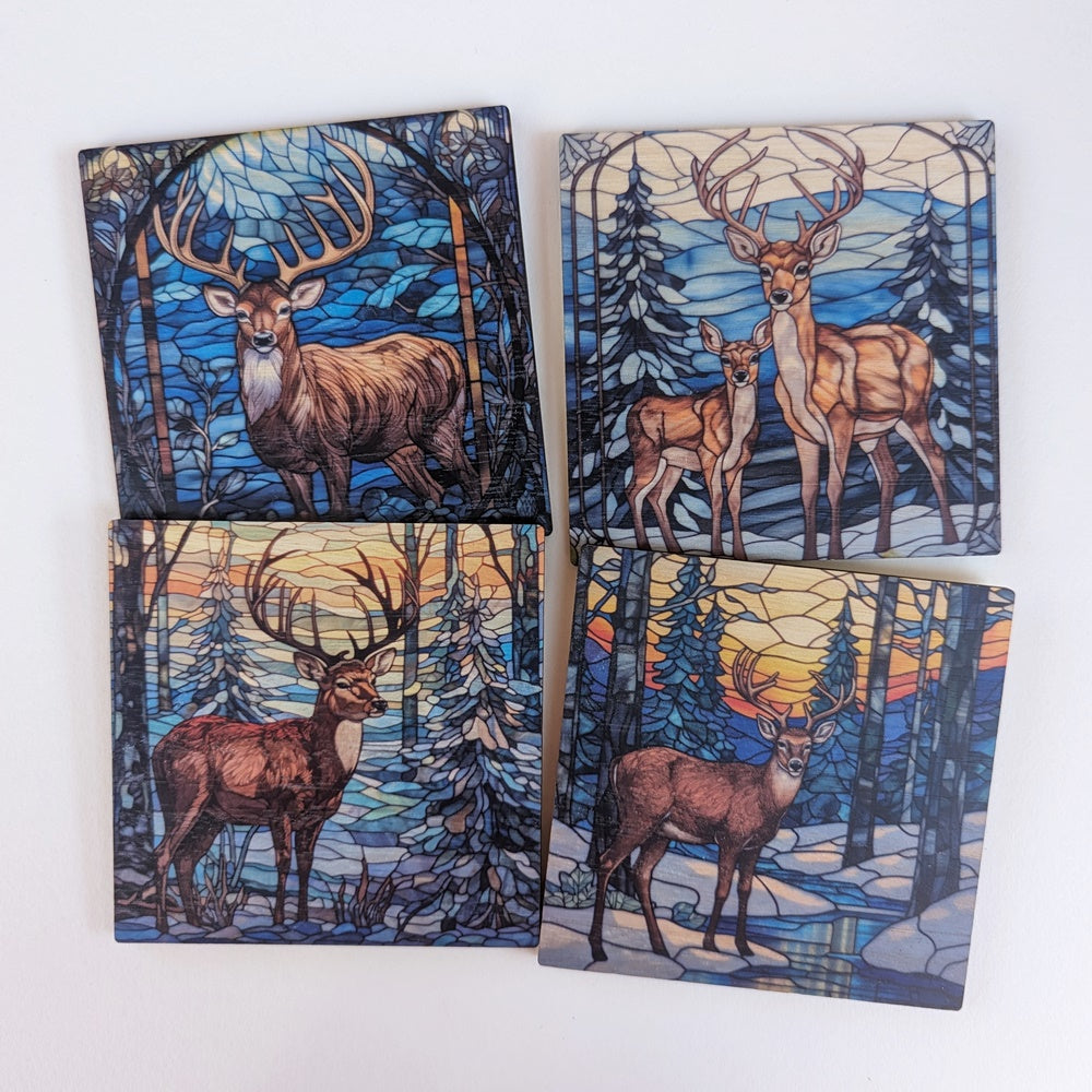 Deer Coasters