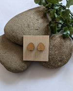 Load image into Gallery viewer, Fagus leaf earrings
