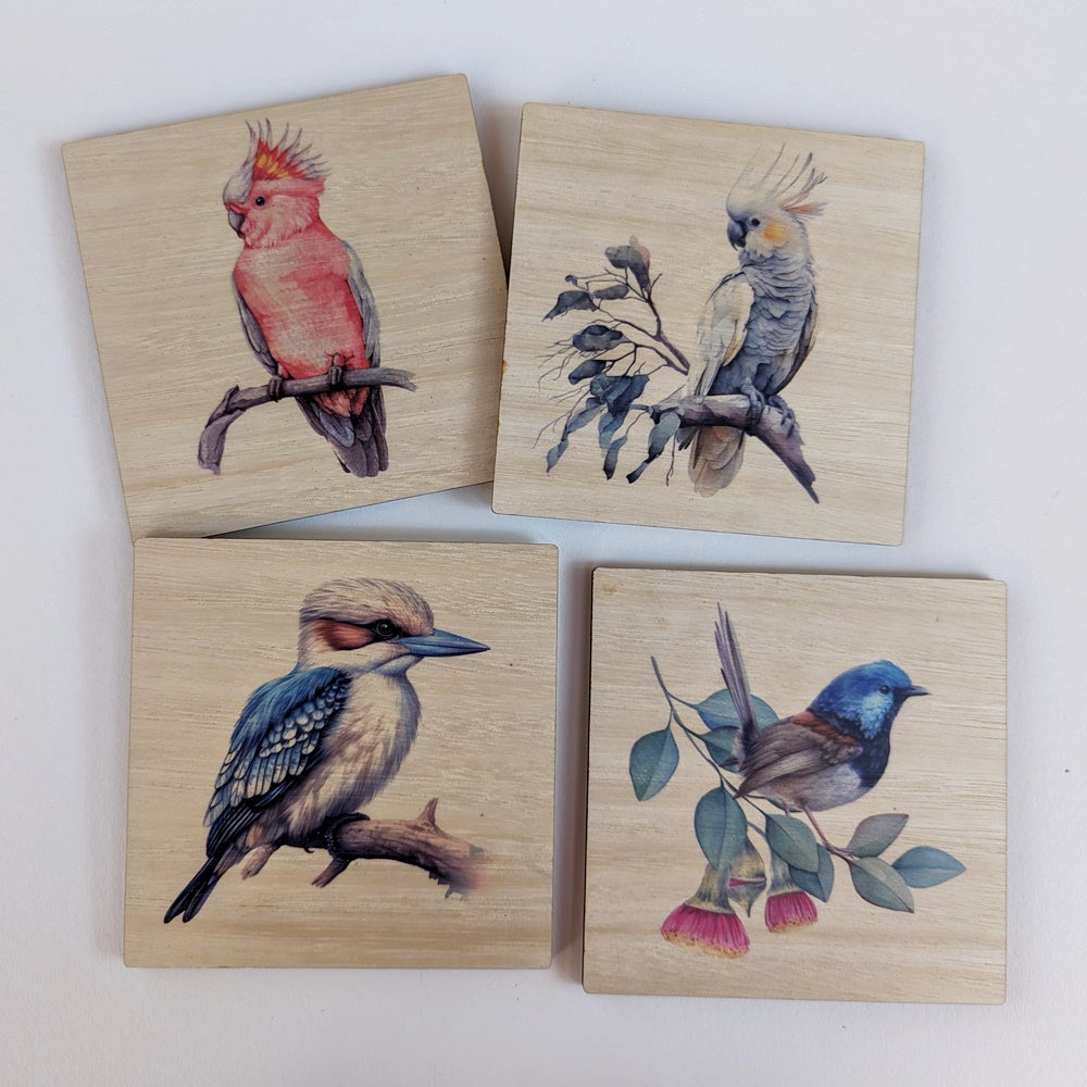 Australian Bird Coasters