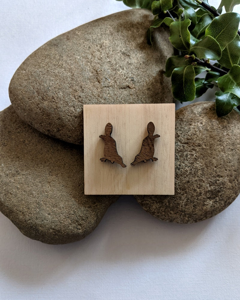 Platypus earrings