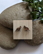 Load image into Gallery viewer, Tasmanian Devil earrings
