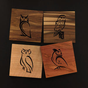 Owl Coasters