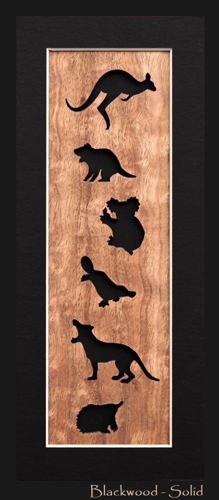 Native Animals Panel   4" x  10"