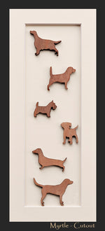 Load image into Gallery viewer, Dogs Panel  4&quot; x 10&quot;
