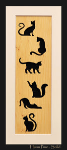 Cats Panel   4" x 10"