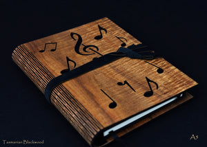 Musical Notes Notebook