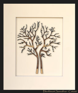 Split Tree Of Life Panel   11" x  14"